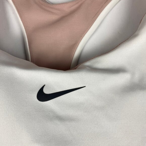 NWT Nike EYBL Tank Shelf Bra White Women's L Basketball - Picture 3 of 16